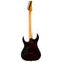 Spira Guitars S-450 TGR  Flame Top Electric Guitar, Roasted Maple Neck - Trans Green